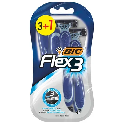 Produktbild von Rasierer Flex3 empfindlicher BL3+1 BIC
