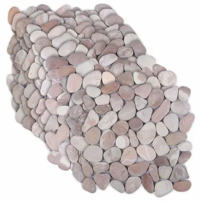 Obrázok produktu pre Obklady Pebble Béžová a svetloružová, 30 x 30 cm, prírodný kameň