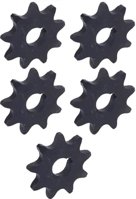 Image de 5 -pcs -Véhicules à moteur à chaîne 9 dents acier Moteur électrique de scooter de remplacement pour 420
