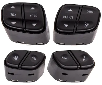 Image de Commandes au volant, en plastique de haute qualité, dimensions : 19 x 11,4 x 8,1 cm, compatible avec certains SUV et camions, améliore la maniabilité, conception à enclenchement facile