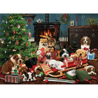Image de COBBLE HILL Puzzle de Noël 1000 pièces