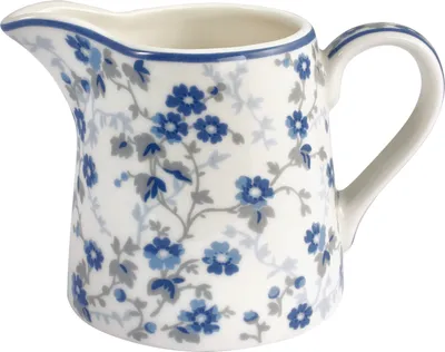 Produktbild von Greengate Monica Milchkännchen blau 0,2l