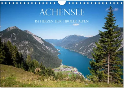 Immagine prodotto di Achensee - nel cuore delle Alpi tirolesi (calendario da parete 2026, formato A4 orizzontale), calendario mensile CALVENDO