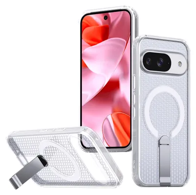 Produktbild von Handyhülle Magnetische Kickstand Silikon für Google Pixel 11 / 11 Pro TPU / PC