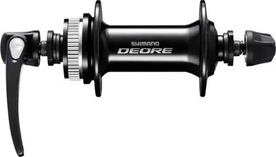 Produktbild von Shimano Deore HB-M6000 Nabe vorne 100 mm 32 Löcher CL schwarz EHBM6000BL