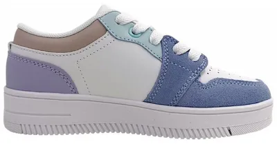 Imagen del producto de Zapatos deportivos para niñas de la marca Jela Dean, tipo zapato escolar, color blanco, para uso diario