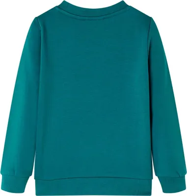 Produktbild von vidaXL Kinder-Sweatshirt Dunkelgrün 128