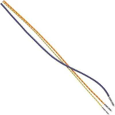 Multicord Schlinge von Edelrid; 2mm dick; in Blau; Orange und Gelb; für Kletteranwendungen.