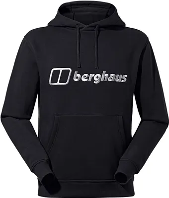 Obrázok produktu pre Mikina s logom Berghaus, pánska mikina s kapucňou - Berghaus, farba:BP6-BLACK/BLACK, veľkosť:M (50)