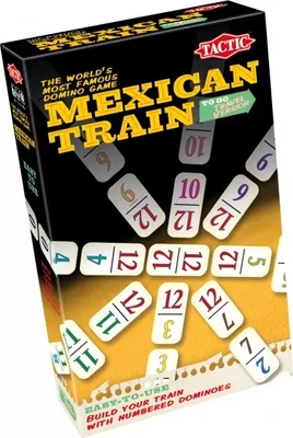 Obrázek produktu pro Tactic Mexican Train Travel, Děti a dospělí, Chlapec/děvče, 7 rok/roky, 99 rok/roky, 30 min, Černá