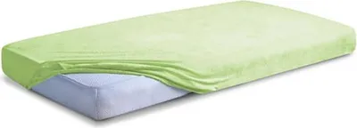 Produktbild von Frottee-Bettlaken mit Gummizug CLASSIC 70x140x10 Grün