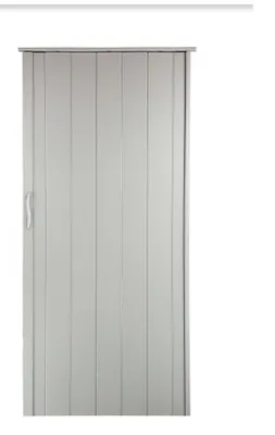 Produktbild von Falttür Schiebetür Weiß gewischt Farben H. 202 cm für Türbreite bis 84 cm st3 Neu teils vormontiert