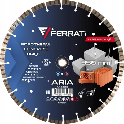 Imagen del producto de Disco de diamante Ferrati, 350 mm
