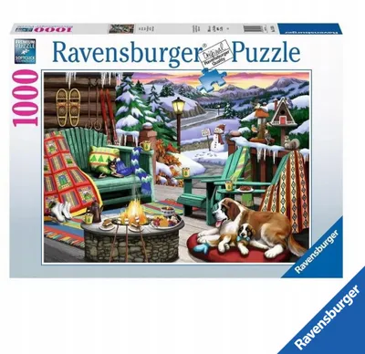 Produktbild von Ravensburger Premium Winterruhe Puzzle 1000 Teile
