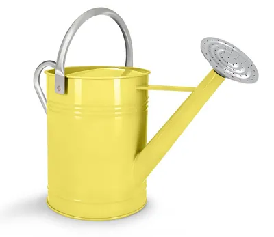 Metall-Gießkanne 6,5 l, verzinkter Stahl, abnehmbarer Ausgießer