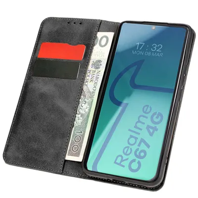 Produktbild von Bizon Case Pocket Pro Realme C67 4G schwarz
