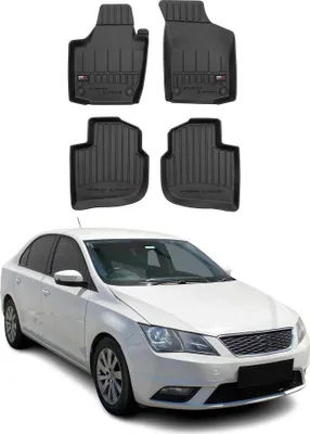 Imagen del producto de Alfombrillas para el Seat Toledo (2012-2018), material TPE, color , juego de 4 piezas