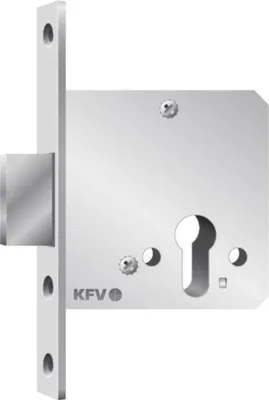 Produktbild von KFV ZT-Einsteckriegelschloss 211, PZ, D55, 20kt, DL/DR