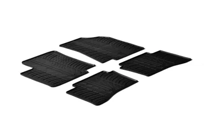 Image de Tapis de voiture en caoutchouc Gledring Kia Rio 2011-2017