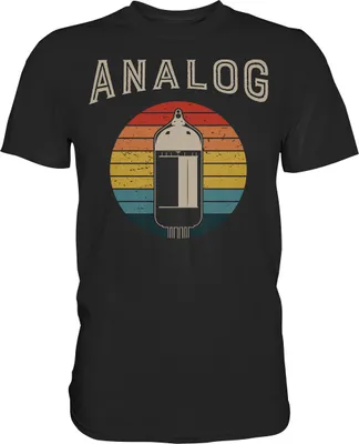 Produktbild von Retro Analoger Modularer Synthesizer Musiker T-Shirt – Black / 4XL