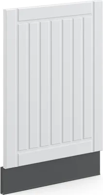 Produktbild von Frontblende Vicco Fame-Line Weiß Landhaus 45 cm ohne Arbeitsplatte, Model 38447