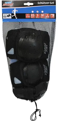 Produktbild von New Sports Schützer-Set schwarz, Größe S bis 25 kg