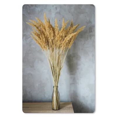 Produktbild von MuchoWow® Mauspad Mousepad Getrocknete Blumen - Vase - Stilleben 18x27 cm - Mousepads - Maus Mat - Pad - Mausunterlage