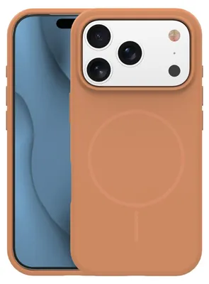 Zdjęcie produktu dla Nakładka Silicone Thin Mag Do Iphone 16 6,1" Karmel