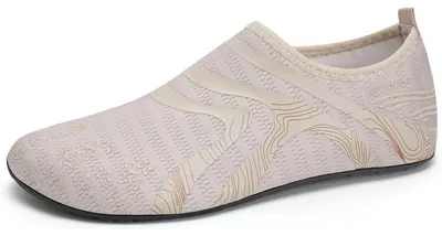 Obrázok produktu pre Dámske a pánske plavecké sandále, ponožkové sandále, topánky na plávanie, veľkosť 44/45 EU, farba: béžová