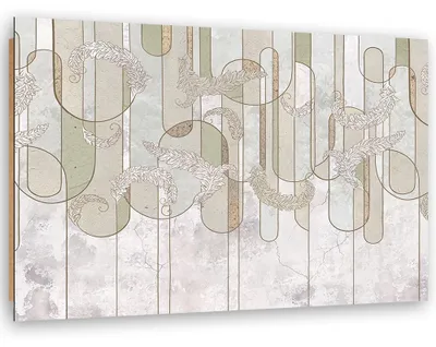 Immagine prodotto di Quadro deco panel, Astrazione minimalista scandinava nel beige - 120x80