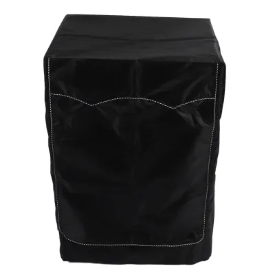 Obrázek produktu pro Kryt na pračku 60×60×88 cm - vodotěsný a prachotěsný - pro pračky s předním plněním, ochrana proti povětrnostním vlivům v černé barvě, vhodný pro sušičky a pračky