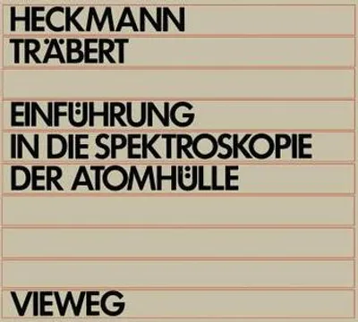 Obrázok produktu pre Einführung in die Spektroskopie der Atomhülle