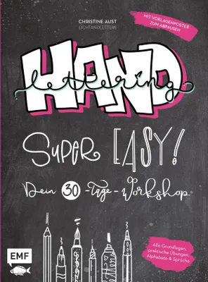 Produktbild von Handlettering - Super easy! Dein 30-Tage-Workshop