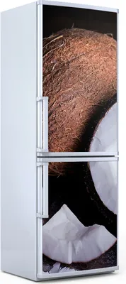Produktbild von Magnete Dekorative - 70 cm x 190 cm - Küche - Magnetmatte Kühlschrankmagnete - Geknackte Kokosnuss
