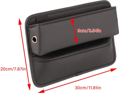 Produktbild von Multifunktionale Auto Sitz Organizer C Fahrzeug Platz-Zwischenablage fr Armaturenbrett und Sitze, Schwarz, Einheitsgr??e