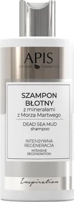 Zdjęcie produktu dla Apis - Inspiration - Szampon błotny z minerałami z morza martwego -intensywna regeneracja 300ml