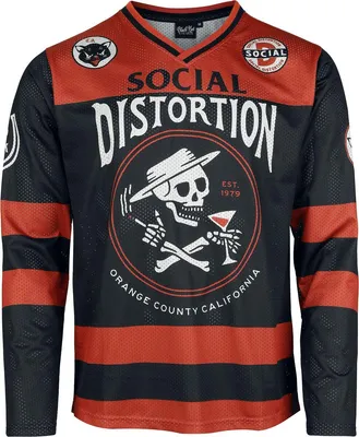Produktbild von Social Distortion Trikot Herren Hockey Jersey multicolor L