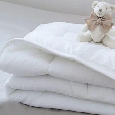 Produktbild von Babydecke, DOMIVA, Weiß, 70 x 120 cm, Mikrofaser Polyester, Hohlfaserfüllung