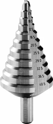 Produktbild von Facom ISO-Stufenbohrer 6,5-40,5mm 11 Stufen