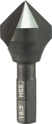 Produktbild von ALPEN Kegelsenker u. Entgratsenker BIT Z=3 90 Grad HSS  M8 1/4"Sechskantschaft