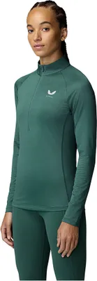 Produktbild von Castore Cfe41039 Halbreißverschluss-langarm-t-shirt Grün S Frau Grün S
