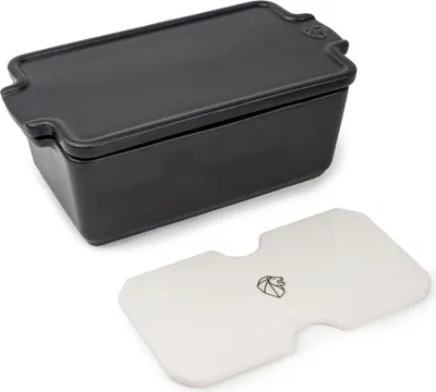 Produktbild von Peugeot Terrine Appolia mit Pressfunktion Ofenform Keramik Schiefer 20 cm 61715