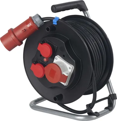 Produktbild von AS-Schwabe CEE-Sicherheits-Kabeltrommel 285mmØ, 25m H07RN-F 5G1,5