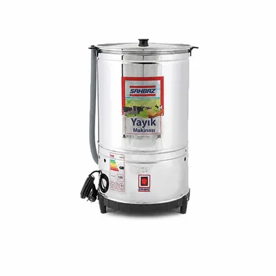 Produktbild von Şahbaz Elektrische Buttermaschine 40 L - Edelstahl Yayikmaschine, 1040