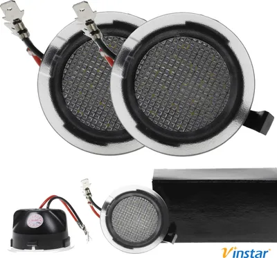 Produktbild von 2X Vinstar LED Spiegel Umfeldbeleuchtung kompatibel mit FORD MONDEO V EDGE GALAXY S-MAX C-MAX