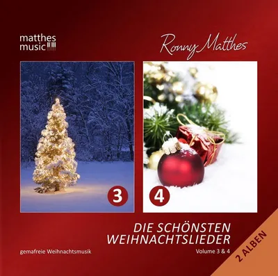 Produktbild von Die Schönsten Weihnachtslieder (3 & 4), Gemafrei
