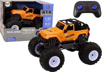 Zdjęcie produktu dla Auto terenowe 2.4G R/C 1:12 pomarańczowy