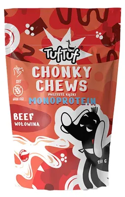 Produktbild von Tuftuf | Hundesnack für Hunde - Rindfleisch - 150g - Monoprotein - Proteinreich