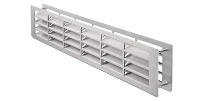 Produktbild von Badezimmerlüftung 9083 L L.500mm B.100mm Alu.