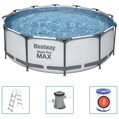 Zdjęcie produktu dla Zestaw basenowy Bestway Steel Pro MAX 366x100 cm